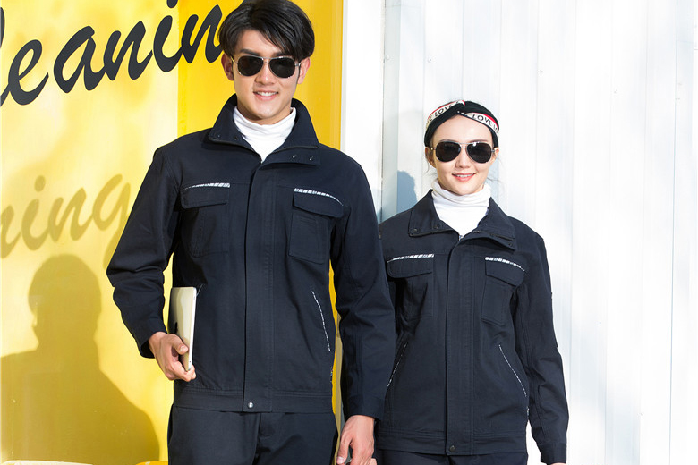 春秋新款時(shí)尚工作服定制