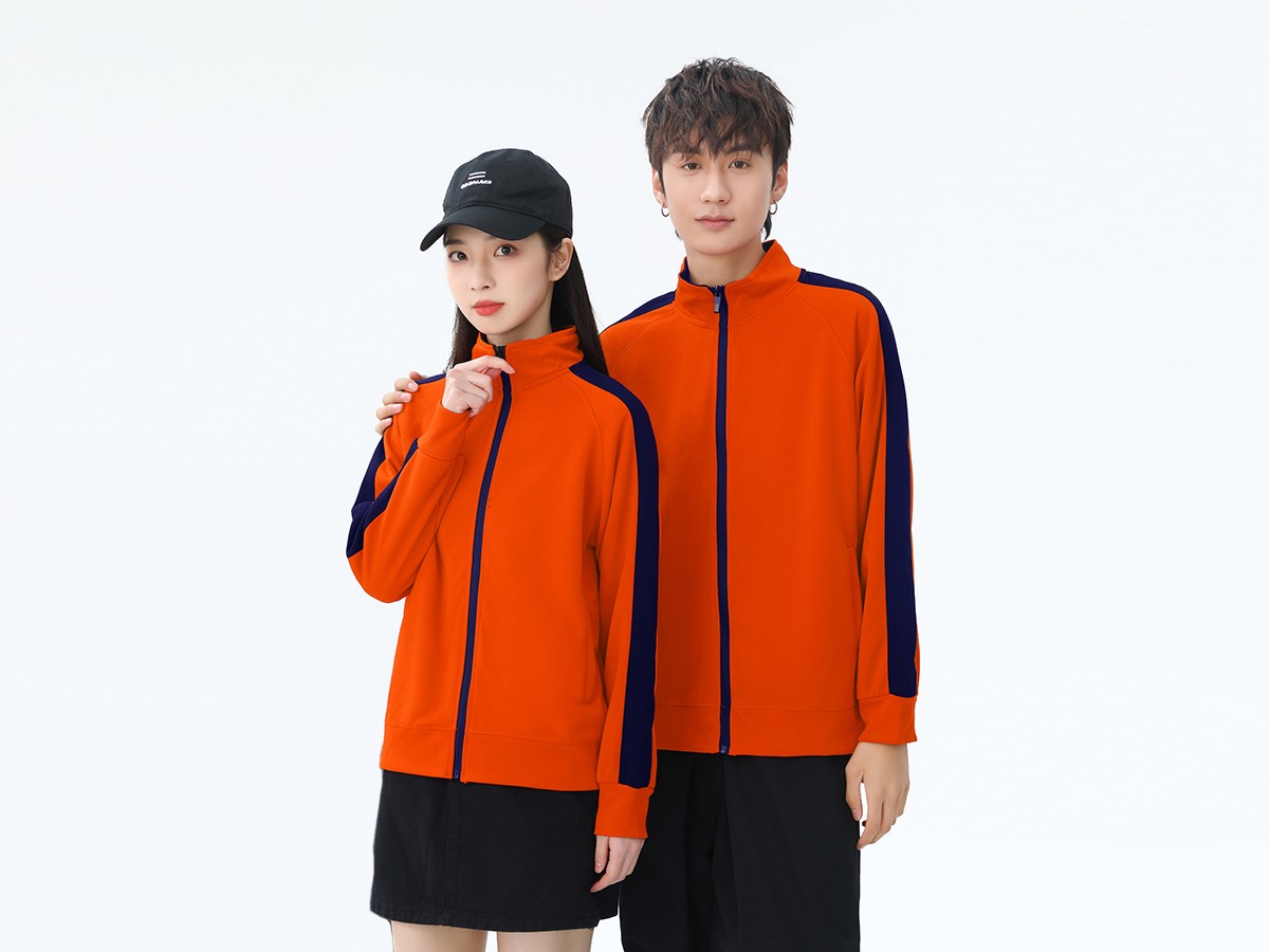 平色立領衛(wèi)衣定制